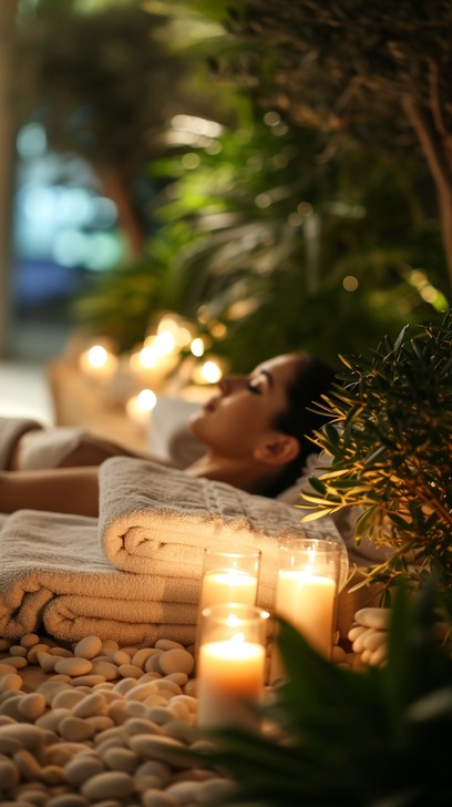 StockCake Tranquil Candlelit Relaxation 299465 Medium